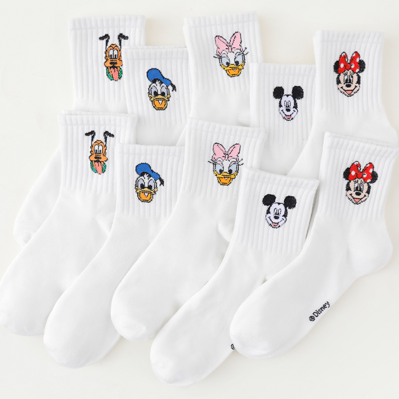 Mens Fashion Discord - 5 Pasang Kaus Kaki Putih Wanita