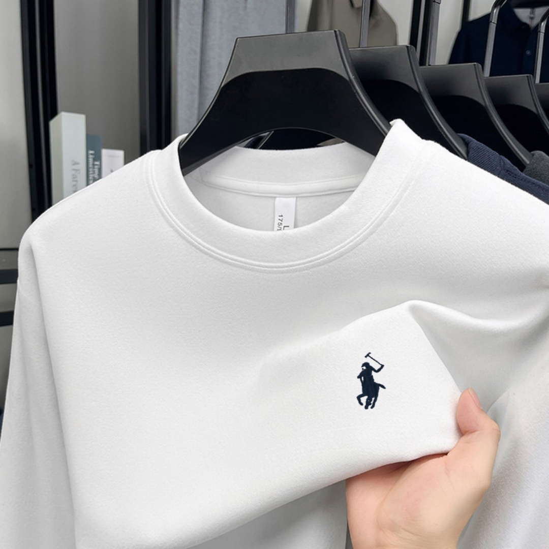 Fashion Mens Shirt - Kaos oblong pria lengan panjang berbahan