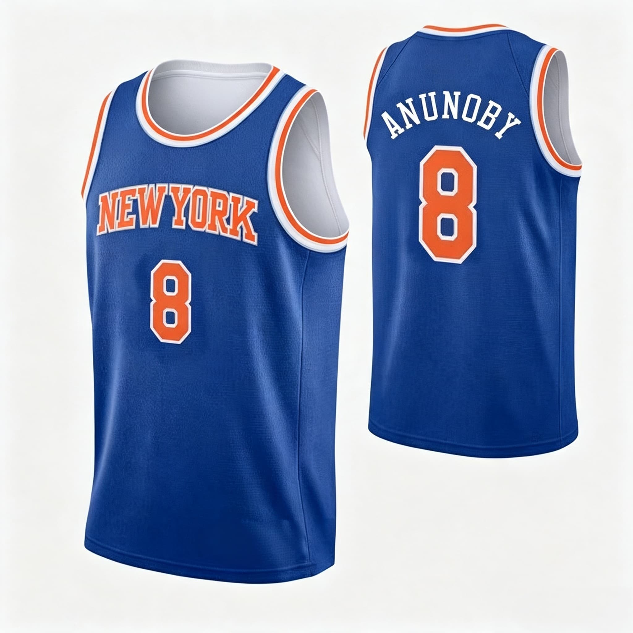 Men'S Fashion New York - Men Anunoby # 8 Jersey Basket