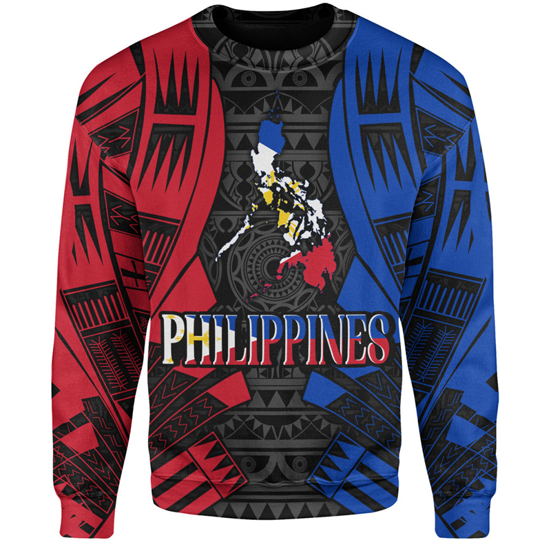 Men'S Fashion Philippines - Harajuku Filipina baju sweter lengan panjang