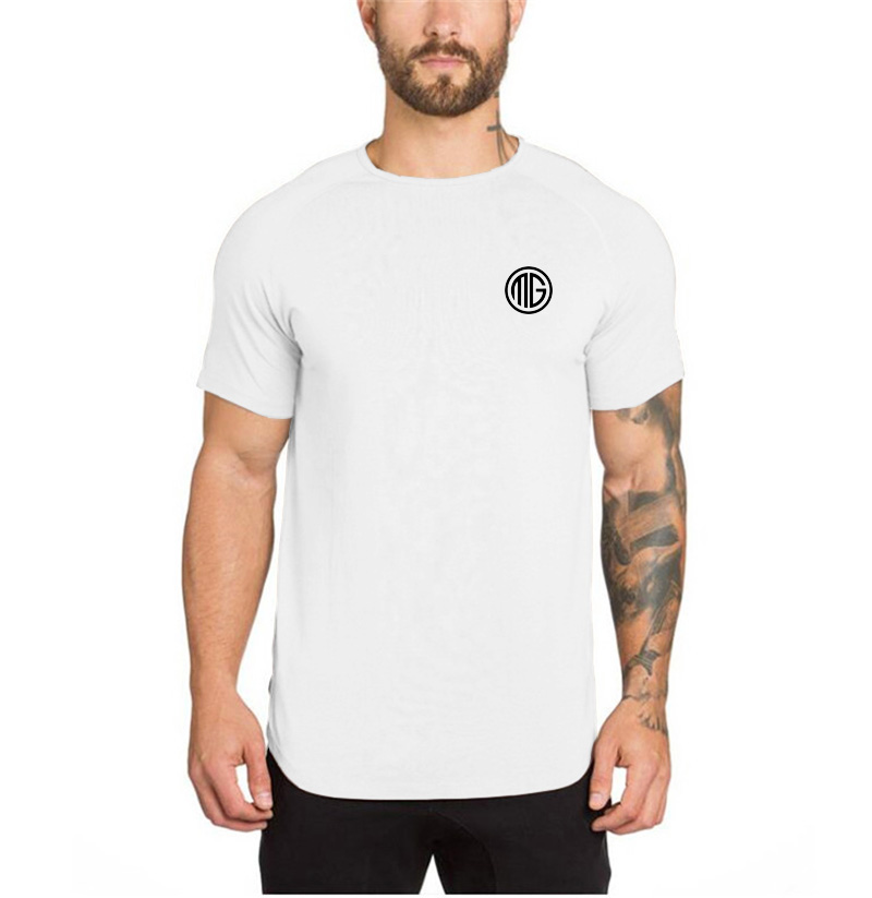 Muscle Tee Workout - Kaos Pria Musim Panas Lengan Pendek