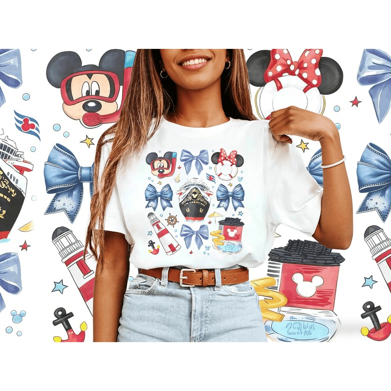 Mens Fashion Discord - Kemeja Disney Cruise Mickey 2026 Kemeja