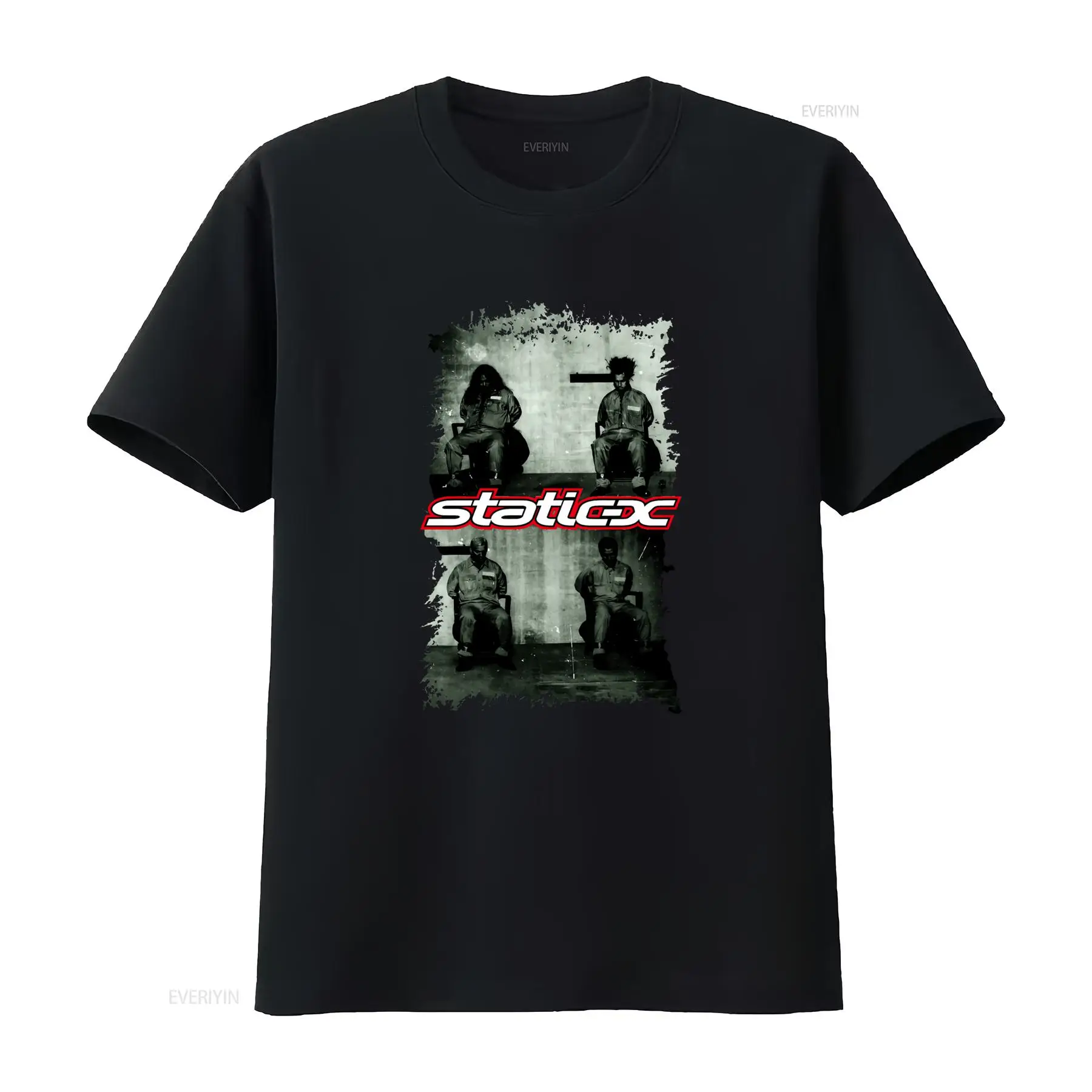 Men'S Fashion X - Kaos Static X Semua Ukuran S