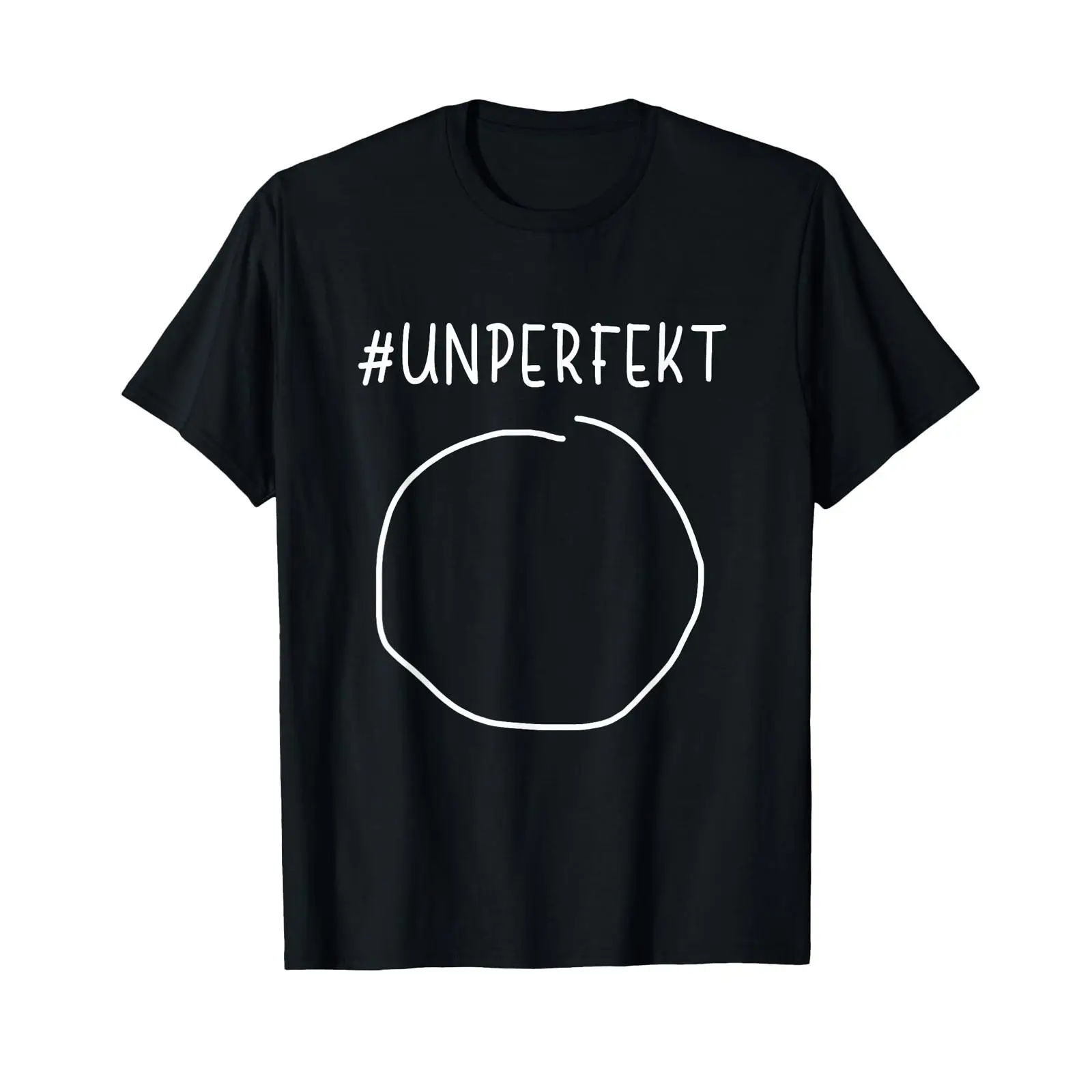Mens Fashion Hashtags - Kaos Statement Hashtag Circle Imperfect Vintage