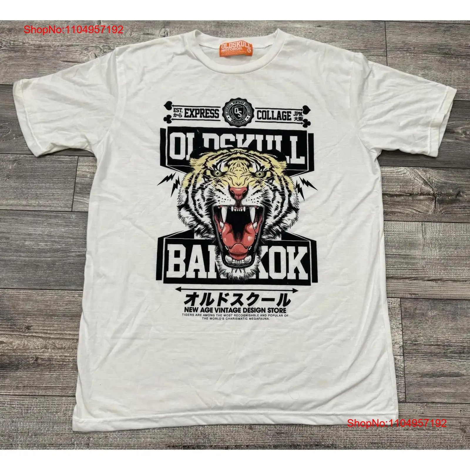 Mens Fashion Bangkok - Kaus Oli Motor Oldskull Pria XL