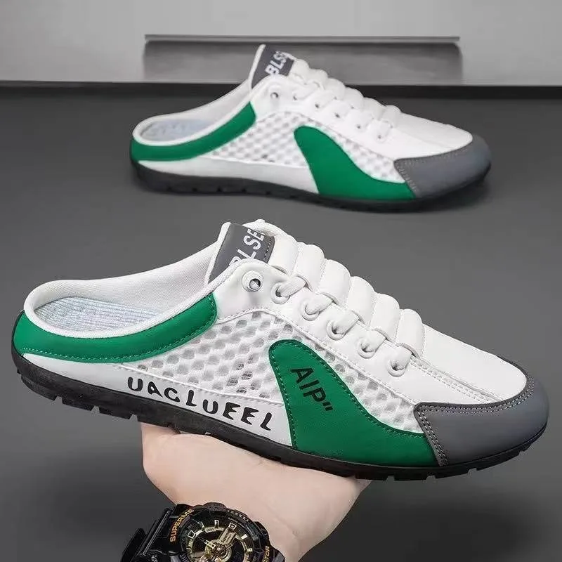 Men'S Fashion Loafers - Sandal Setengah Bersol Lembut Fashion Pria