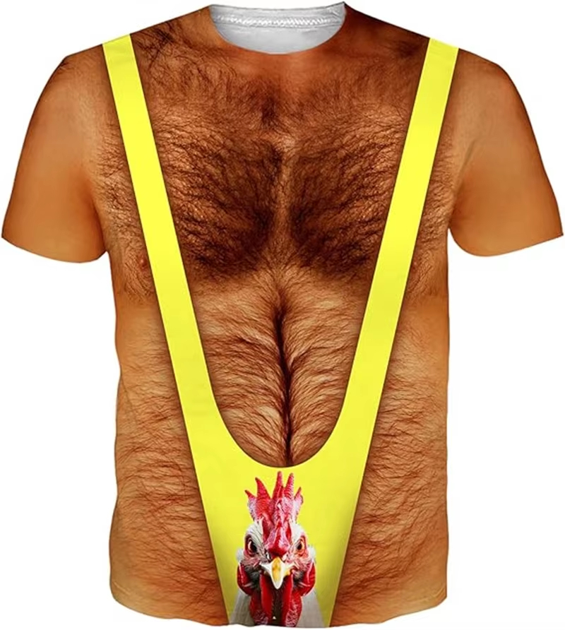 Muscle Tee Workout - Kaos Lengan Pendek Pria 3D Print