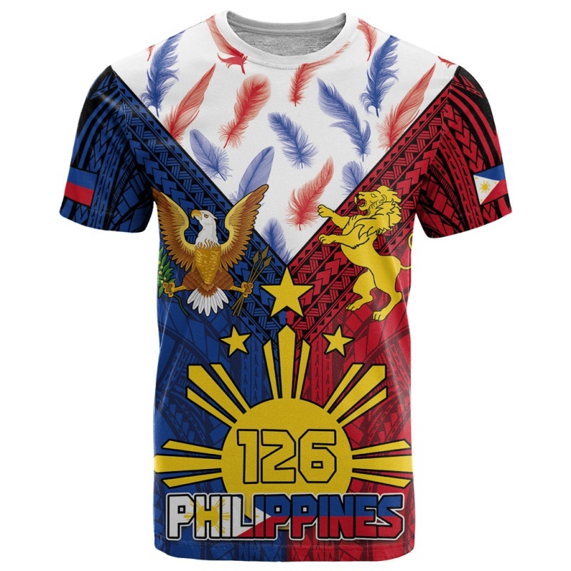 Men'S Fashion Philippines - Kaus Hari Kemerdekaan Filipina Cetak 3D