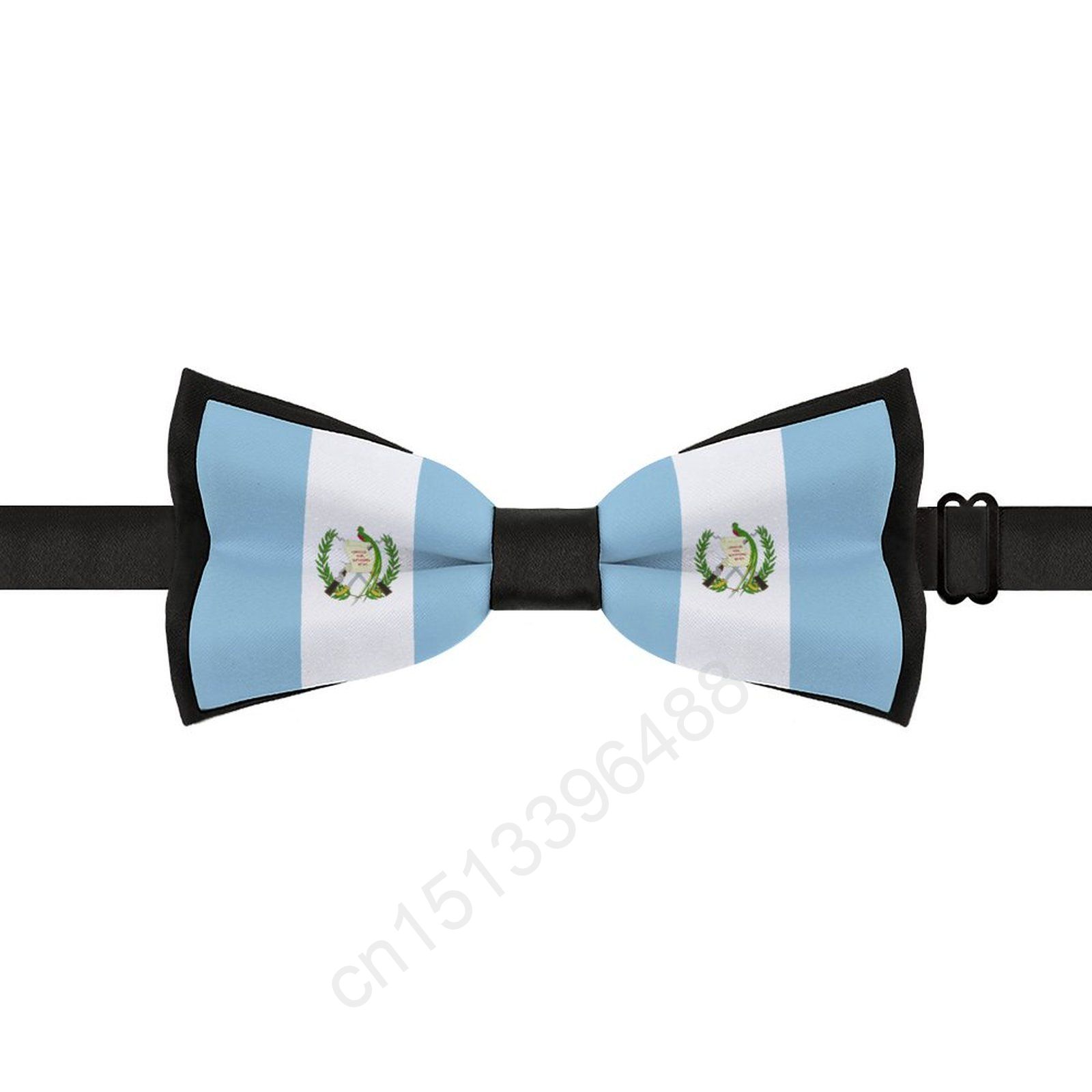 Men'S Fashion Guatemala - Dasi Kupu-kupu Bendera Guatemala Poliester 2025