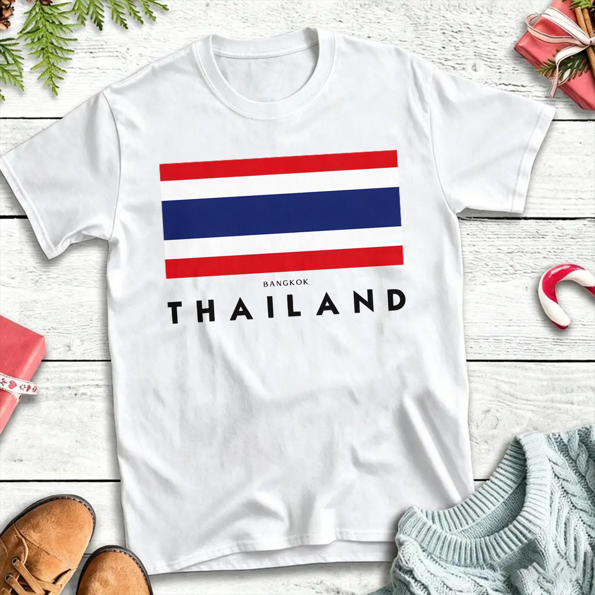 Mens Fashion Bangkok - Kaos Streetwear Musim Panas Bangkok Thailand