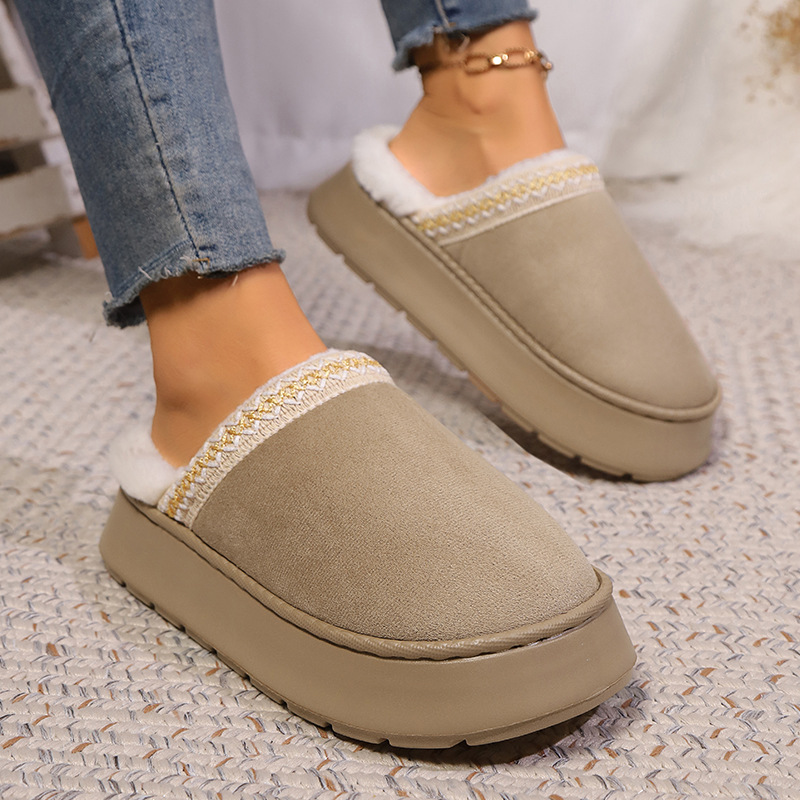 Men'S Fashion Houses - Sandal Rumah Wanita Musim Dingin Hangat