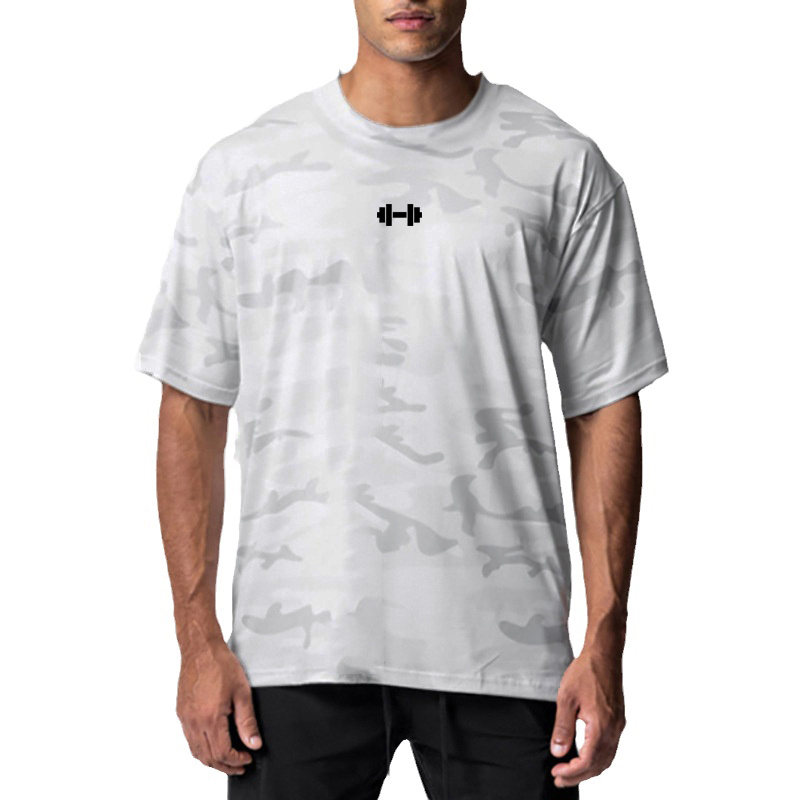 Kaos Longgar Cepat Kering Bern - Muscle Tee Workout ulasan dan harga