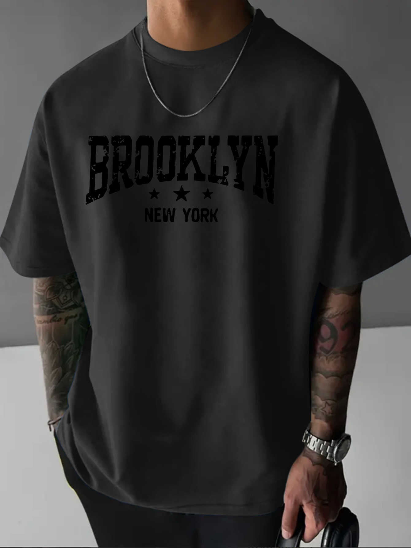 Atasan Kaus Lengan Pendek Lehe - Men'S Fashion New York ulasan dan harga
