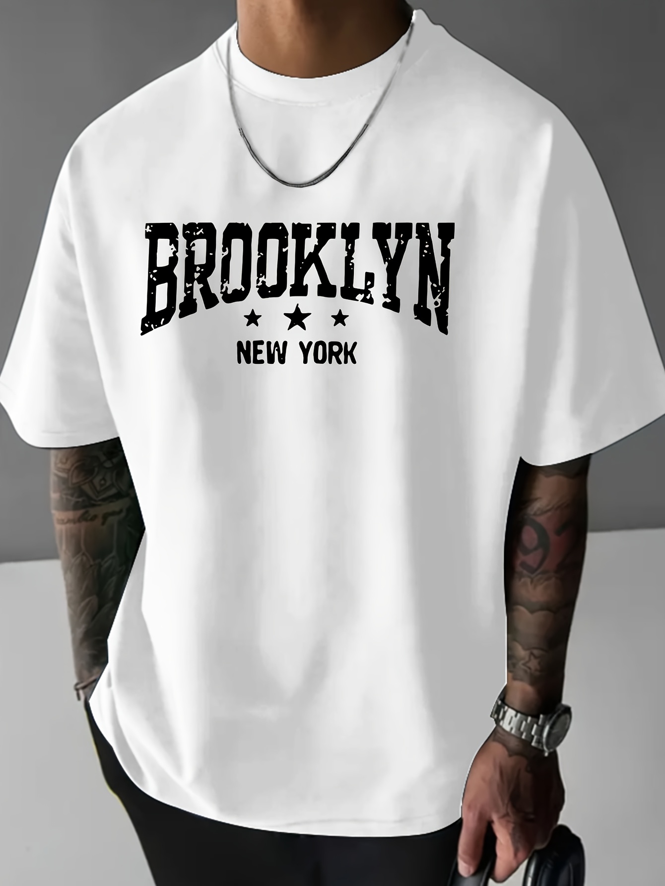 Atasan Kaus Lengan Pendek Lehe - Men'S Fashion New York ulasan dan harga