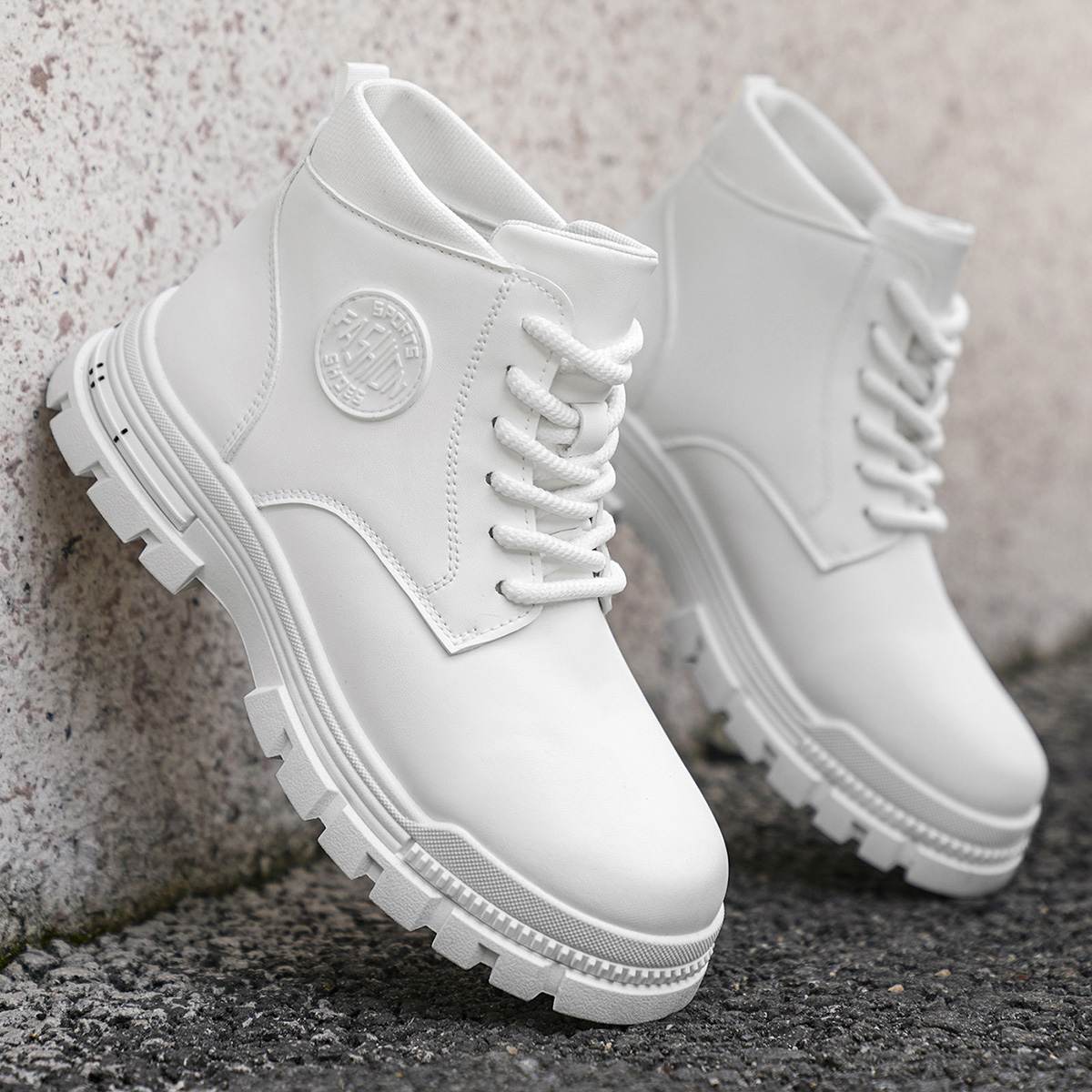 Sepatu Bot Motor Putih Pria Mo - Men'S Fashion For 45 Years Old ulasan dan harga