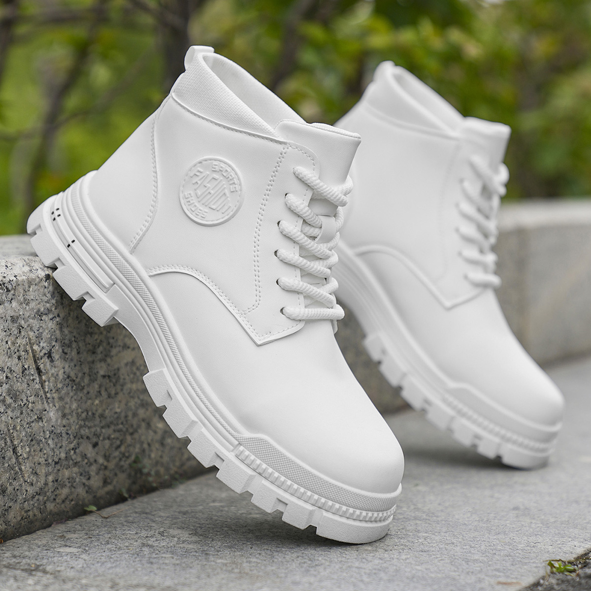 Sepatu Bot Motor Putih Pria Mo - Men'S Fashion For 45 Years Old ulasan dan harga
