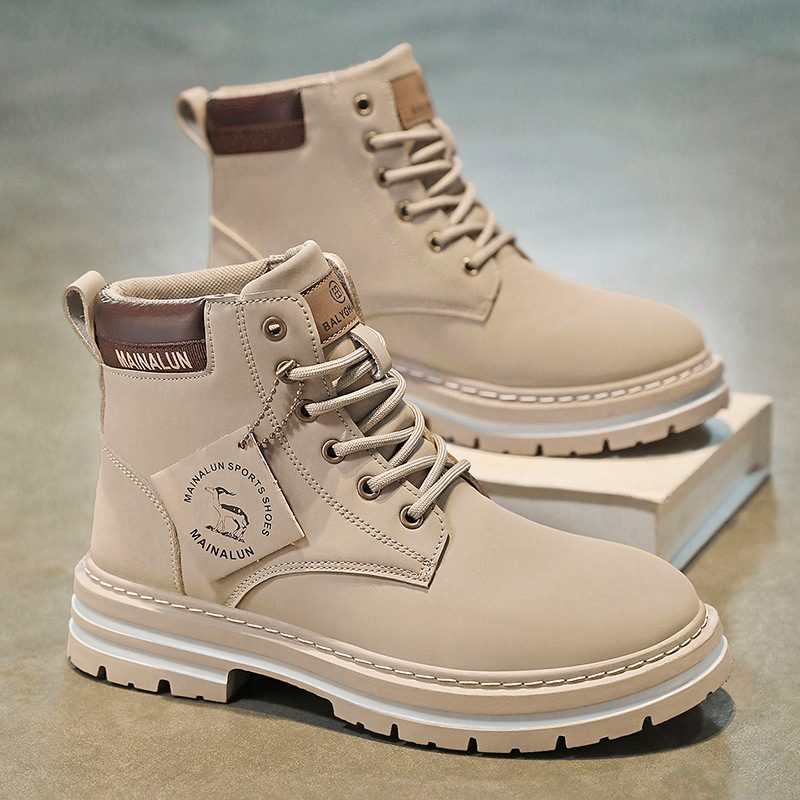 Sepatu Boots Pria Klasik High  - Men'S Fashion Loafers ulasan dan harga