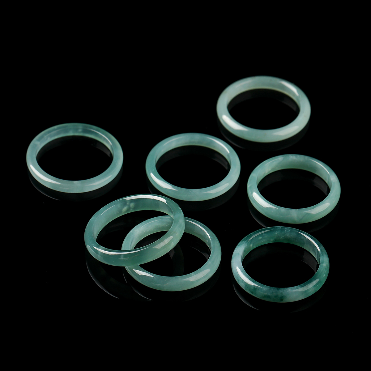 5 Buah/Lot Cincin Keras Bulat  - Men'S Fashion Guatemala ulasan dan harga