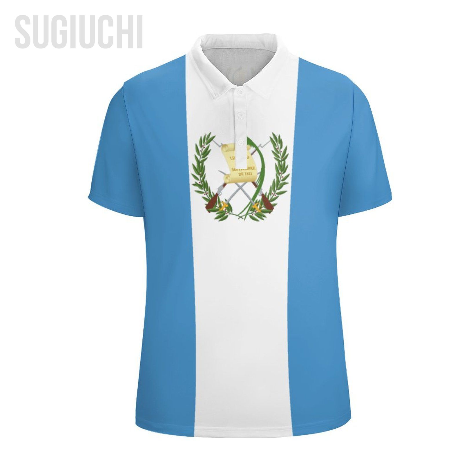 Kaos Polo Unisex Bendera Guate - Men'S Fashion Guatemala ulasan dan harga
