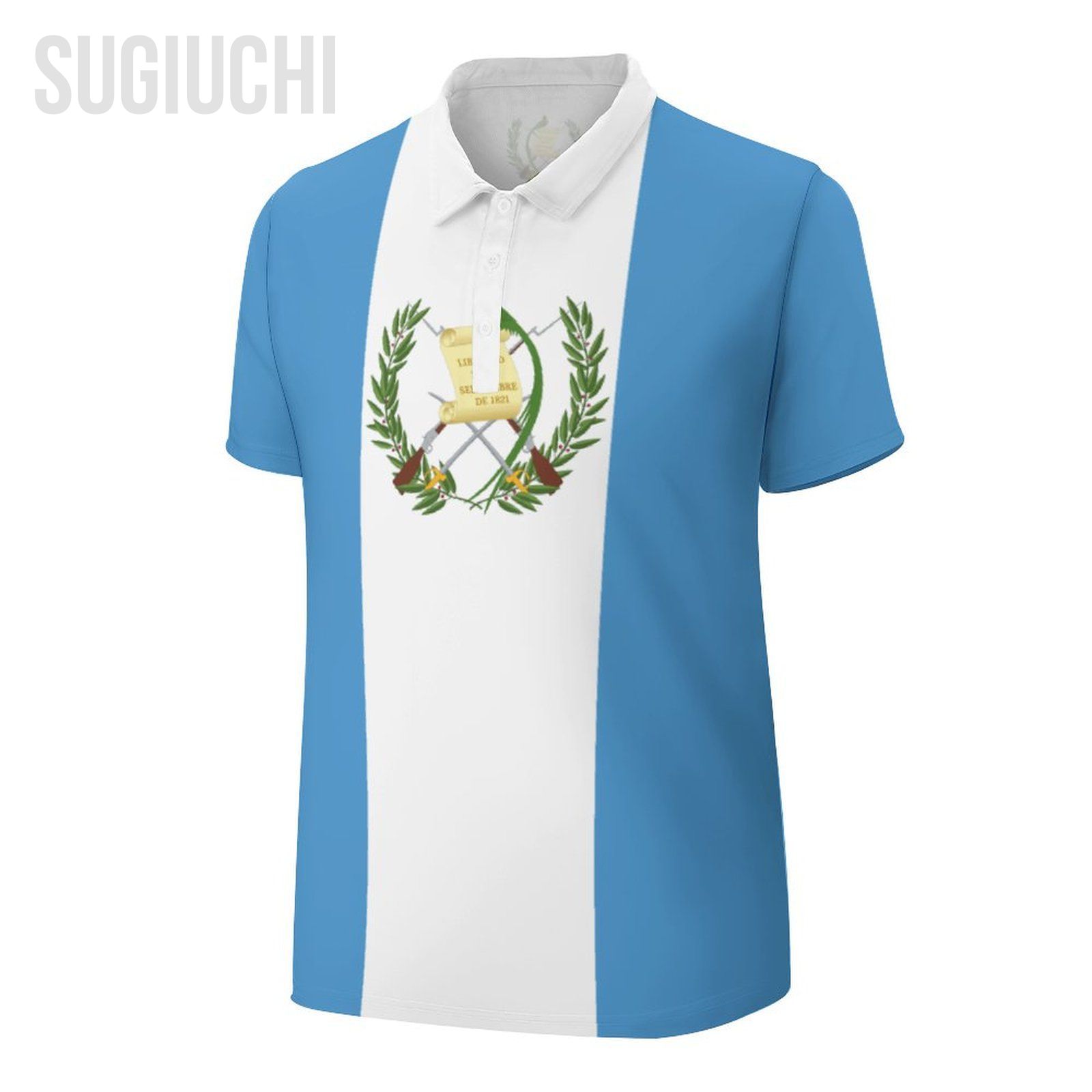Kaos Polo Unisex Bendera Guate - Men'S Fashion Guatemala ulasan dan harga