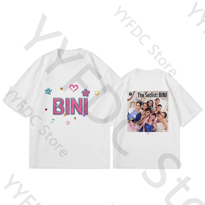 Kaus BINI Kaus Gambar Cetak Hu - Men'S Fashion Philippines ulasan dan harga