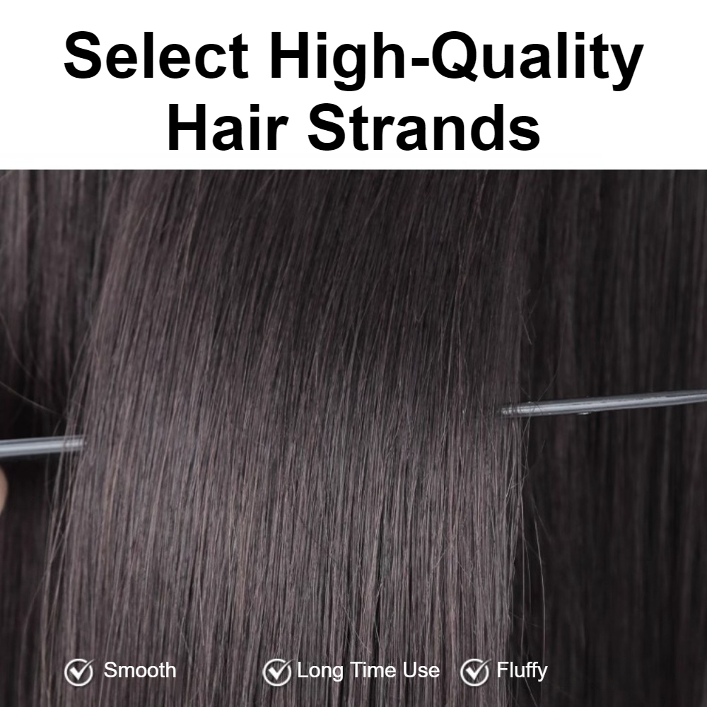 Wig Rambut Lurus Sintetis Fash - Men Fashion Hair Style ulasan dan harga