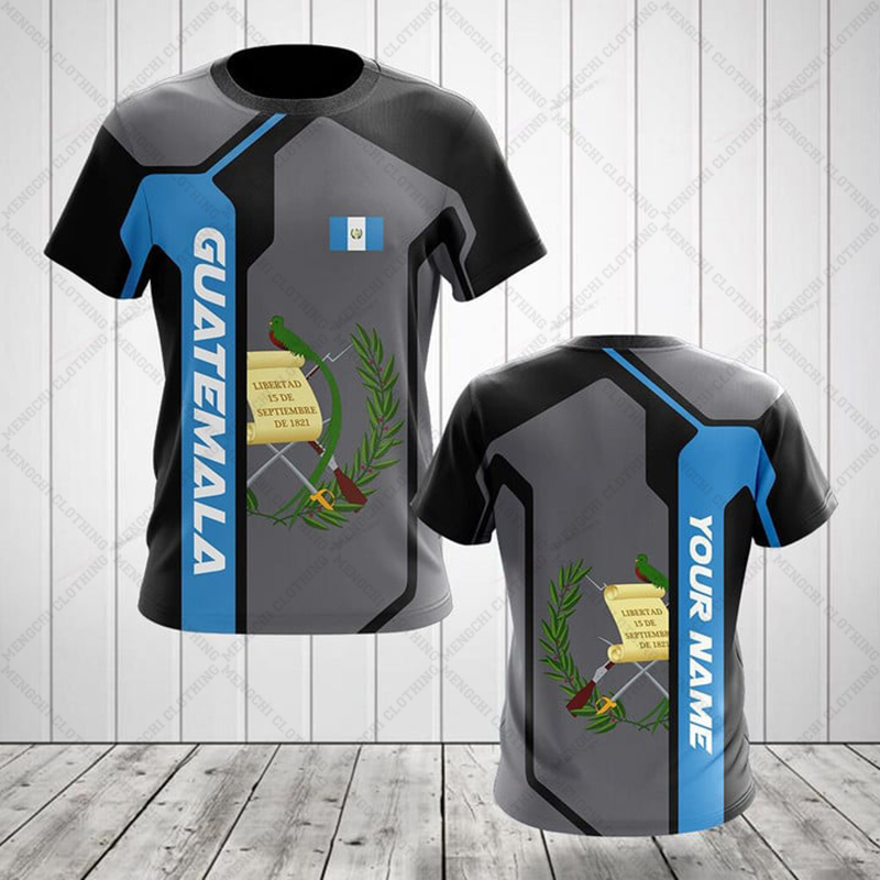 Kaos Grafis Bendera Guatemala  - Men'S Fashion Guatemala ulasan dan harga