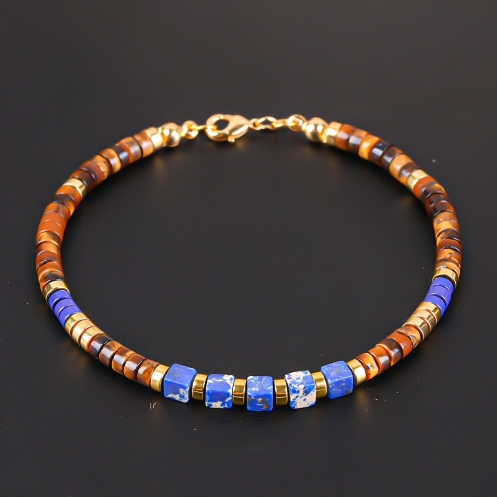 Gelang Manik Batu Lapis Lazuli - Mens Fashion Discord ulasan dan harga
