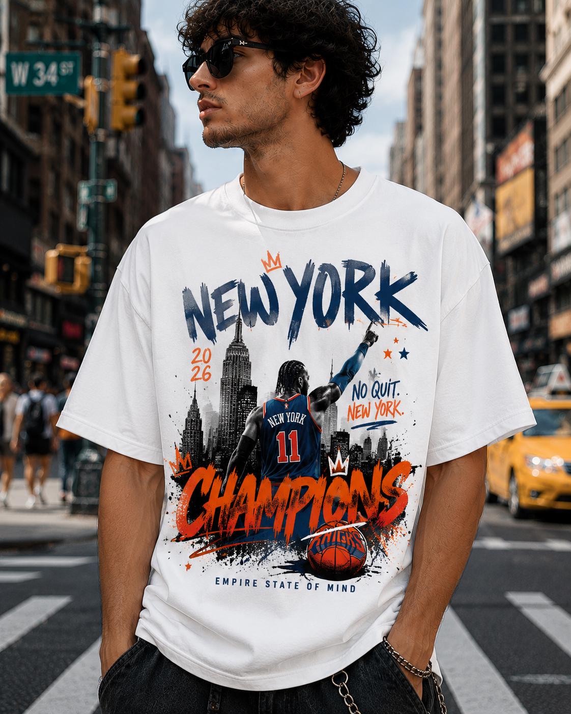 Kaus Jalen Brunson Juara New Y - Men'S Fashion New York ulasan dan harga