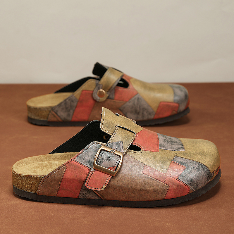 Sendal Unisex Cork Closed Toe  - Men'S Fashion For 45 Years Old ulasan dan harga