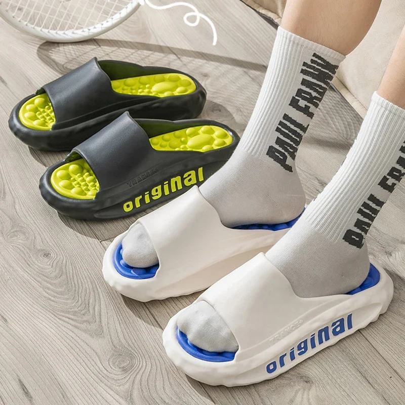 Sandal Pijat Cloud Pria Musim  - Men'S Fashion Houses ulasan dan harga
