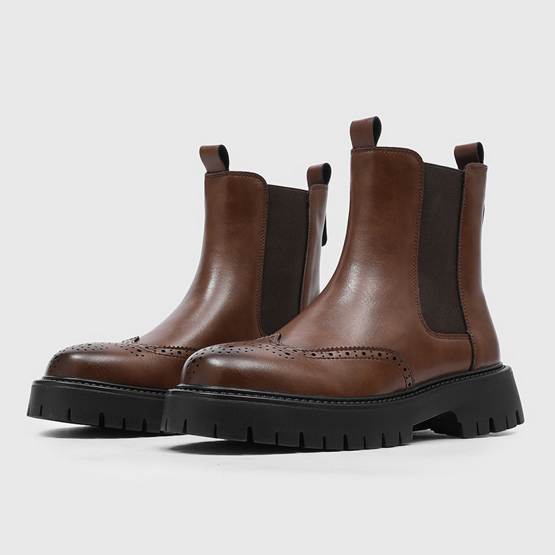 Sepatu Chelsea Pria Kelas Atas - Chelsea Boots Men ulasan dan harga