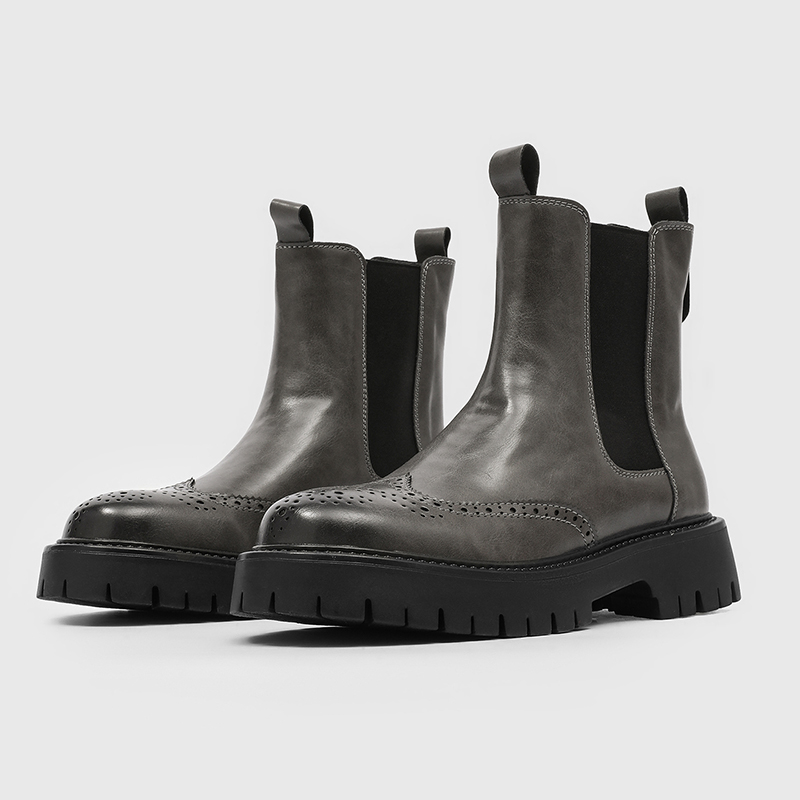 Sepatu Chelsea Pria Kelas Atas - Chelsea Boots Men ulasan dan harga