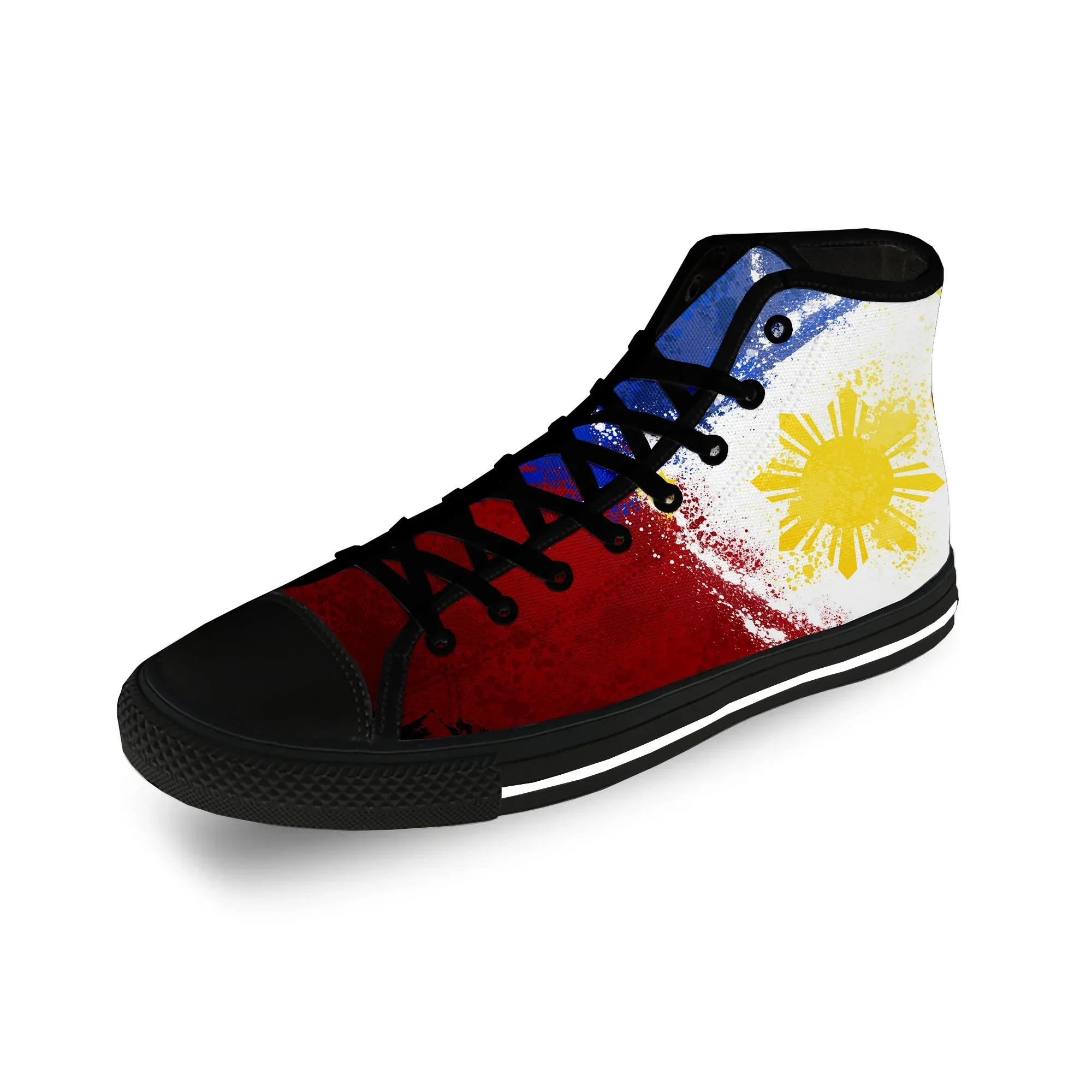 Sepatu Kanvas High Top Cetak 3 - Men'S Fashion Philippines ulasan dan harga