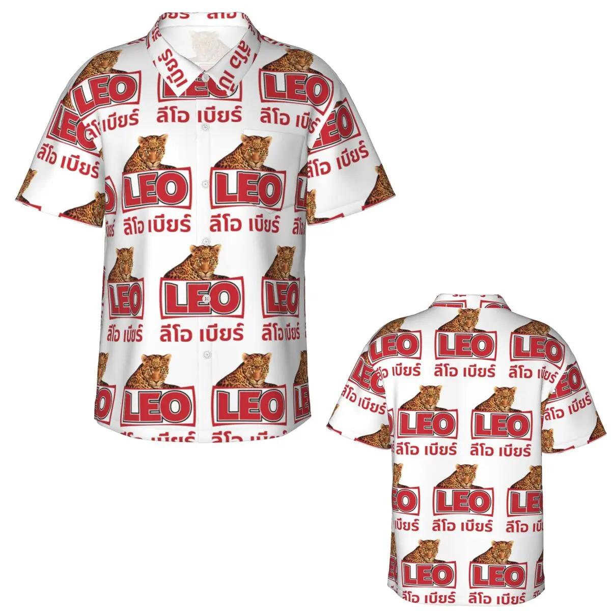 Leo Beer Bangkok Hawaiian Shir - Mens Fashion Bangkok ulasan dan harga
