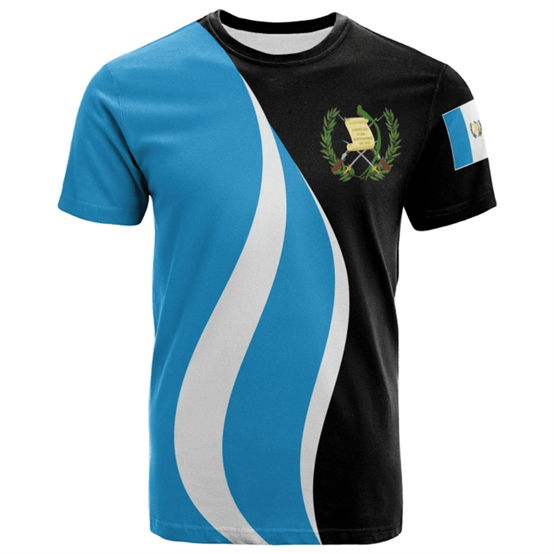 Kaus bercetak bendera etnik Fa - Men'S Fashion Guatemala ulasan dan harga