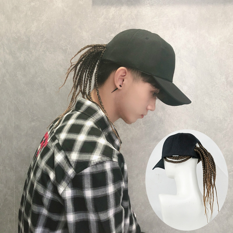 Wig rambut keriting sintetis t - Men Fashion Hair Style ulasan dan harga