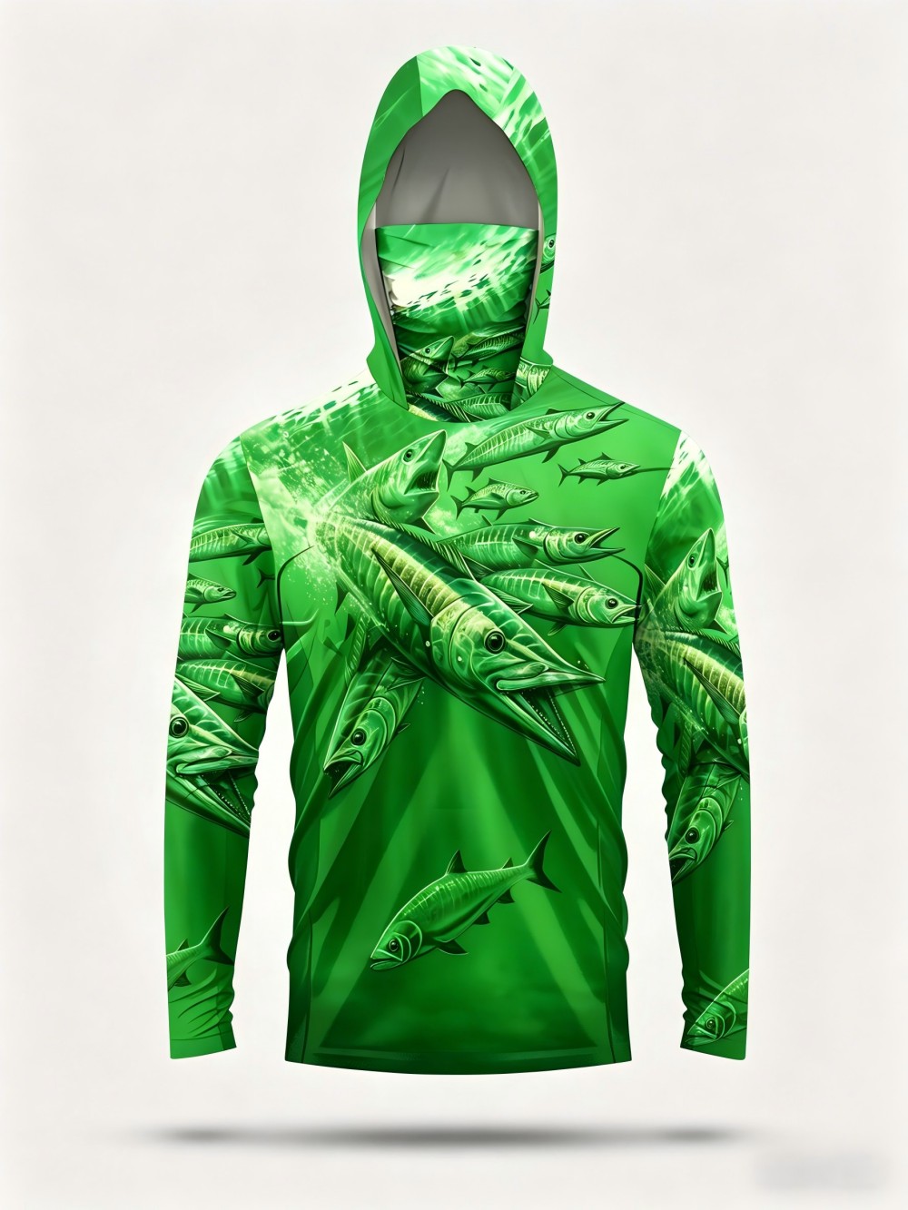 Baju Pancing Pria Motif Ikan u - Fashion Mens Shirt ulasan dan harga