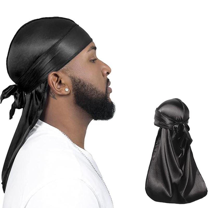 Topi Turban Durag Ekor Panjang - Men Fashion Hair Style ulasan dan harga