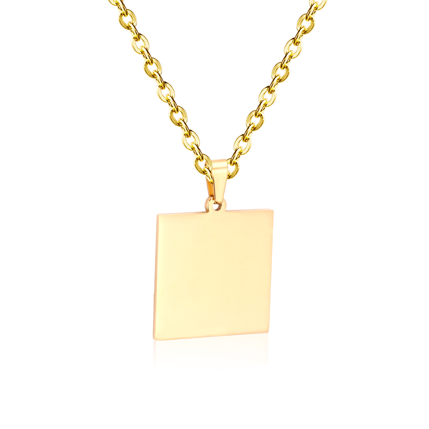 LUXUSTEEL kalung liontin Tag s - Mens Fashion Discord ulasan dan harga