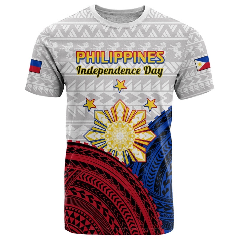 Kaus Hari Kemerdekaan Filipina - Men'S Fashion Philippines ulasan dan harga