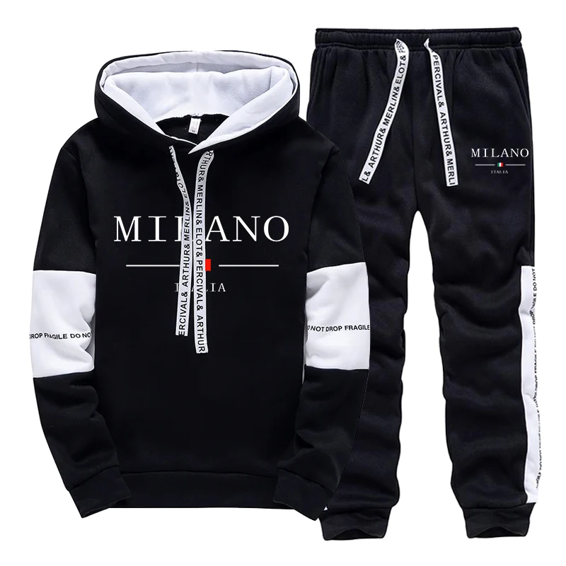 Set Pria/Hoodie/Celana Italia  - Men'S Fashion Outfits ulasan dan harga