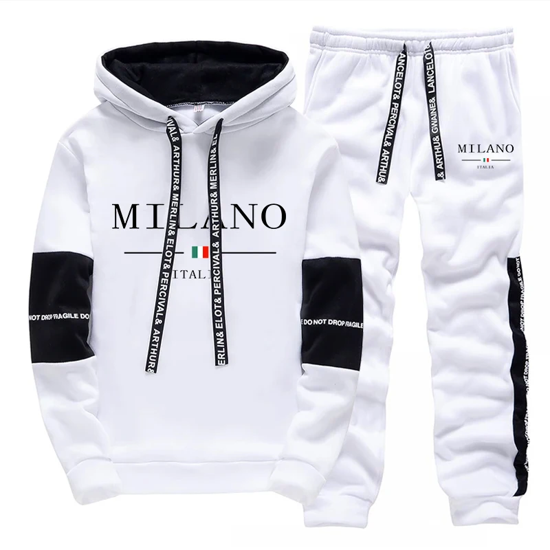 Set Pria/Hoodie/Celana Italia  - Men'S Fashion Outfits ulasan dan harga