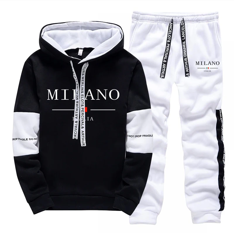 Set Pria/Hoodie/Celana Italia  - Men'S Fashion Outfits ulasan dan harga