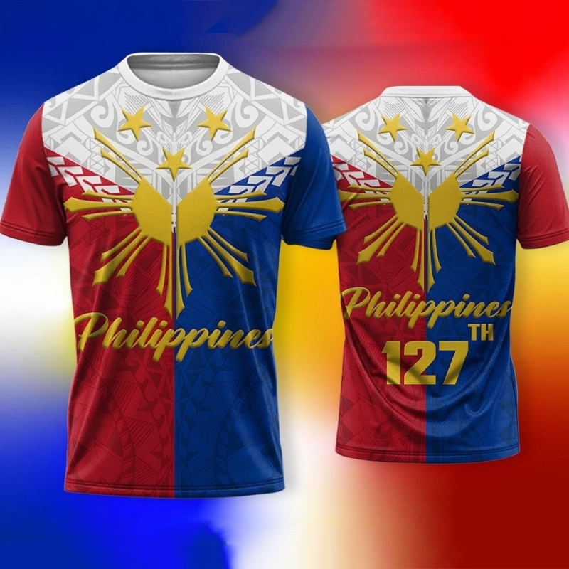 Kaus Hari Kemerdekaan Filipina - Men'S Fashion Philippines ulasan dan harga