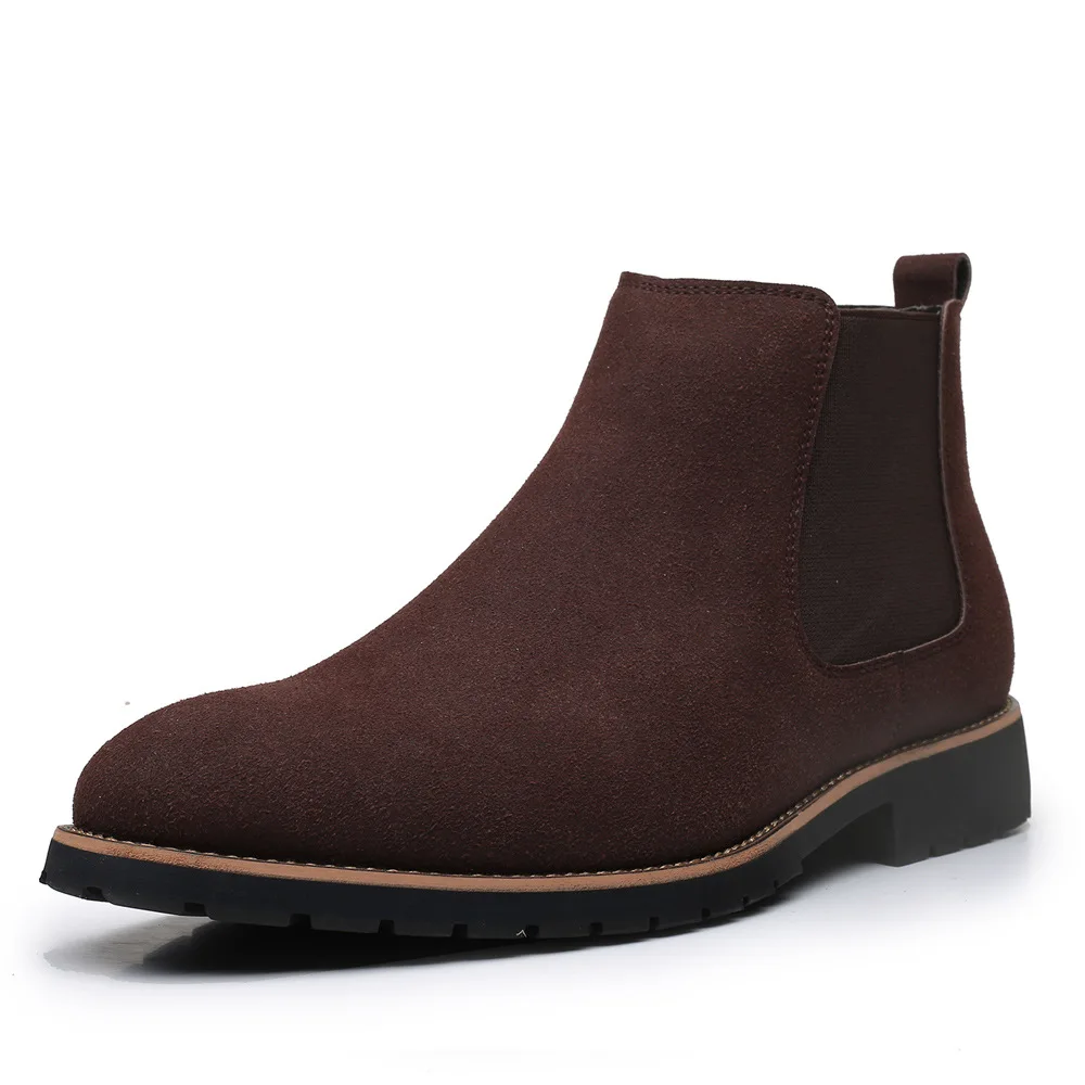 Sepatu Bot Pergelangan Kaki Pr - Chelsea Boots Men ulasan dan harga