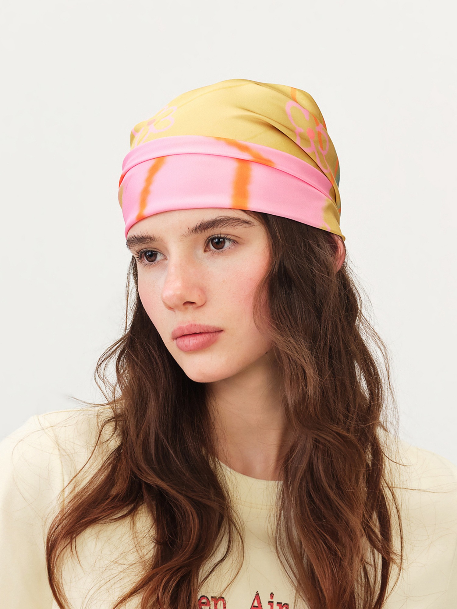 FSLE 2026 Syal Kecil Motif Hat - Men Fashion Hair Style ulasan dan harga