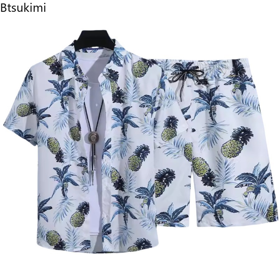 Set Kemeja Lengan Pendek Pria  - Men'S Fashion Outfits ulasan dan harga