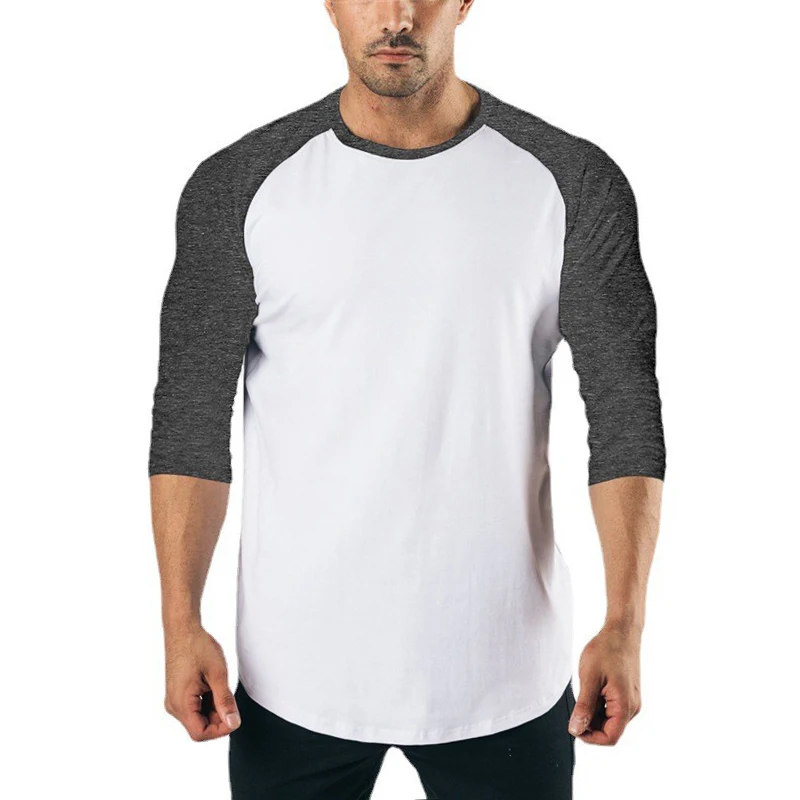 Kaus kebugaran polos lengan ti - Muscle Tee Workout ulasan dan harga