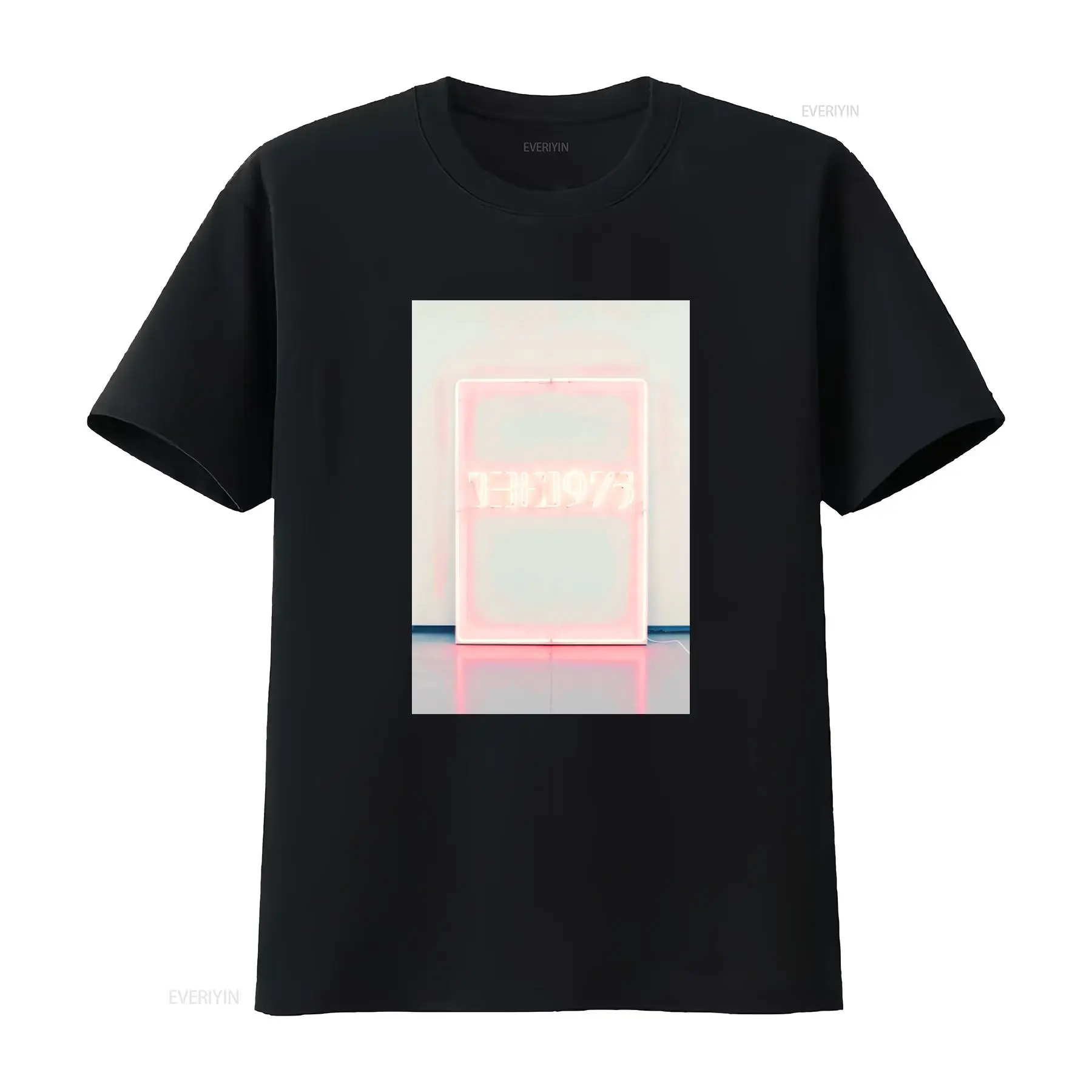 Kaos Pria 1975 Neon Sign 2016  - Men'S Fashion New York ulasan dan harga